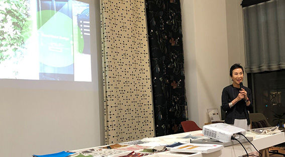 講師の根元美奈様 講師の根元美奈様